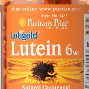 Viên uống bổ mắt Puritan's Pride Lutein 6 mg with Zeaxanthin