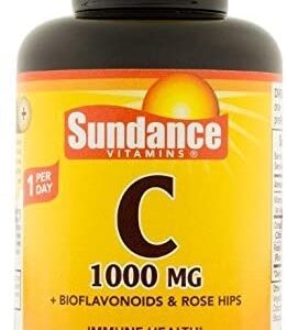 VITAMIN C 1000MG BIOFLAVONOIDS & ROSE HIPS ESSENTIAL VITAMIN SUNDANCE - 100 VIÊN