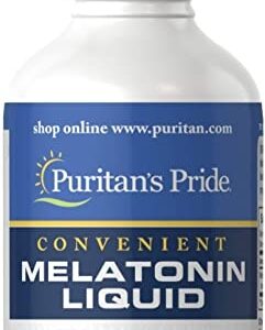 Thực phẩm hỗ trợ giấc ngủ Puritan's Pride Convenient Melatonin Liquid Dạng Nước 59mL