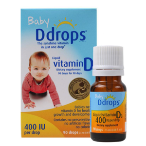 Vitamin D3 Baby Ddrops Cho Trẻ Sơ Sinh 90 Giọt Của Mỹ