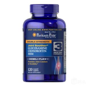 VIÊN UỐNG HỖ TRỢ XƯƠNG KHỚP PURITAN’S PRIDE GLUCOSAMIN 120 VIÊN SỐ 3