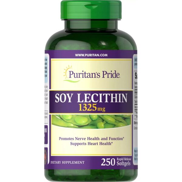 Tinh Chất Mầm Đậu Nành Soy Lecithin 1325mg Puritan Pride