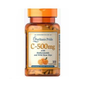 Viên uống đẹp da Vitamin C 500mg  Puritan's Pride