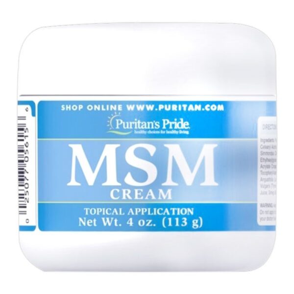 Kem xoa bóp giúp hỗ trợ điều trị đau nhức xương khớp MSM Glucosamine Cream Puritan’s Pride