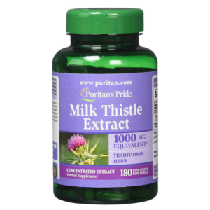 Viên Uống Hỗ Trợ Chức Năng Gan Milk Thistle Extract 1000mg Puritan Pride 