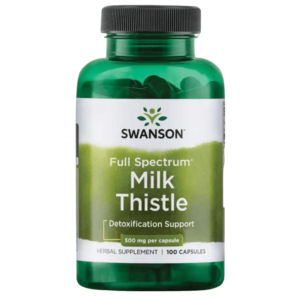 VIÊN UỐNG HỖ TRỢ THẢI ĐỘC GAN SWANSON MILK THISTLE 500MG HỘP 100 VIÊN