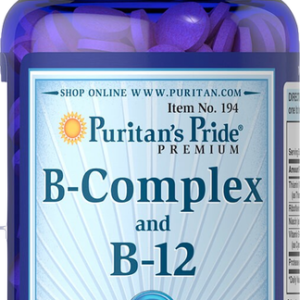 THỰC PHẨM BỔ SUNG PURITAN'S PRIDE B-COMBLEX WITH B-12 (180 VIÊN)