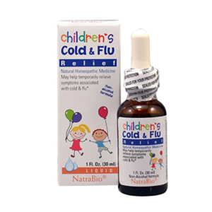 Siro trị cảm cúm trẻ em Natrabio Children Cold & Flu Relief 30ml