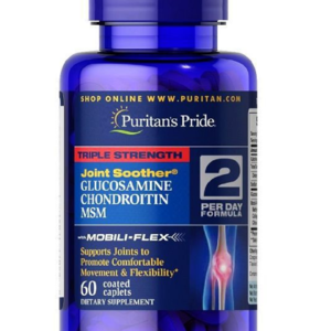 Viên uống hỗ trợ xương khớp Puritan Pride Glucosamin Chondroitin MSM