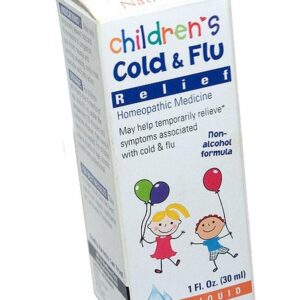 Siro trị cảm cúm trẻ em Natrabio Children Cold & Flu Relief 30ml