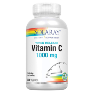 Viên Bổ Sung Solaray Vitamin C 1000mg Timed-Release 250 Viên