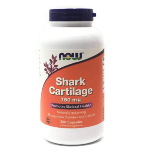 Sụn Cá Mập Now Shark Cartilage 750mg Hộp 300 viên Của Mỹ