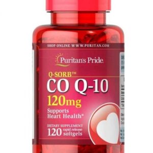 Viên Uống Hỗ Trợ Tim Mạch Coq10, 120mg  Puritan's Pride 120 Viên