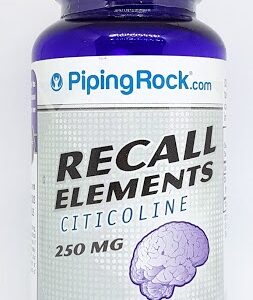 Viên uống tăng cường tuần hoàn não Piping Rock Recall Elements Citicoline 60 viên