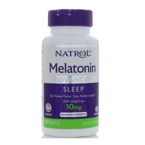 Viên uống giúp ngủ ngon Natrol Melatonin của Mỹ