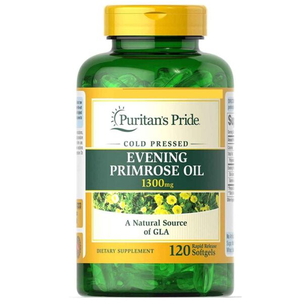 Tinh Dầu Hoa Anh Thảo Evening Primrose Oil Puritan's Pride 1000 120 Viên