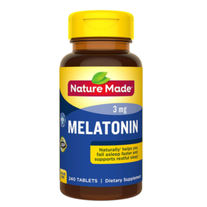 Viên Uống Hỗ Trợ Trị Mất Ngủ Nature Made Melatonin 3mg 120 Viên