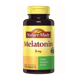 Viên Uống Hỗ Trợ Trị Mất Ngủ Nature Made Melatonin 3mg 120 Viên