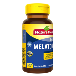 Viên Uống Hỗ Trợ Trị Mất Ngủ Nature Made Melatonin 3mg 120 Viên