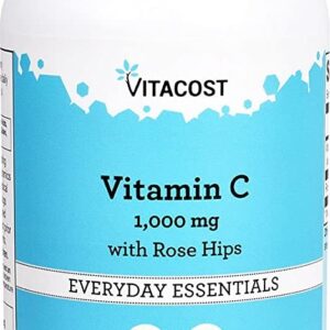 VIÊN UỐNG BỔ SUNG VITAMIN C - VITACOST VITAMIN C INCLUDING ROSE HIPS