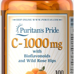 Viên uống đẹp da Vitamin C 1000mg  Puritan's Pride ( Viên nén)