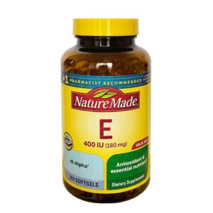 Vitamin E 400 IU Nature Made Chính Hãng Của Mỹ